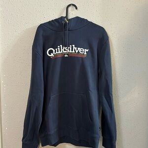 quicksilver navy men’s hoodie